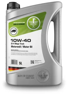 109104116 Truckoil 10W-40 MegaTruck 5L REKTOL RE10405MEGA