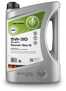 106053416 5W30 DPF-4 PLUS 5L REKTOL RE5305C4